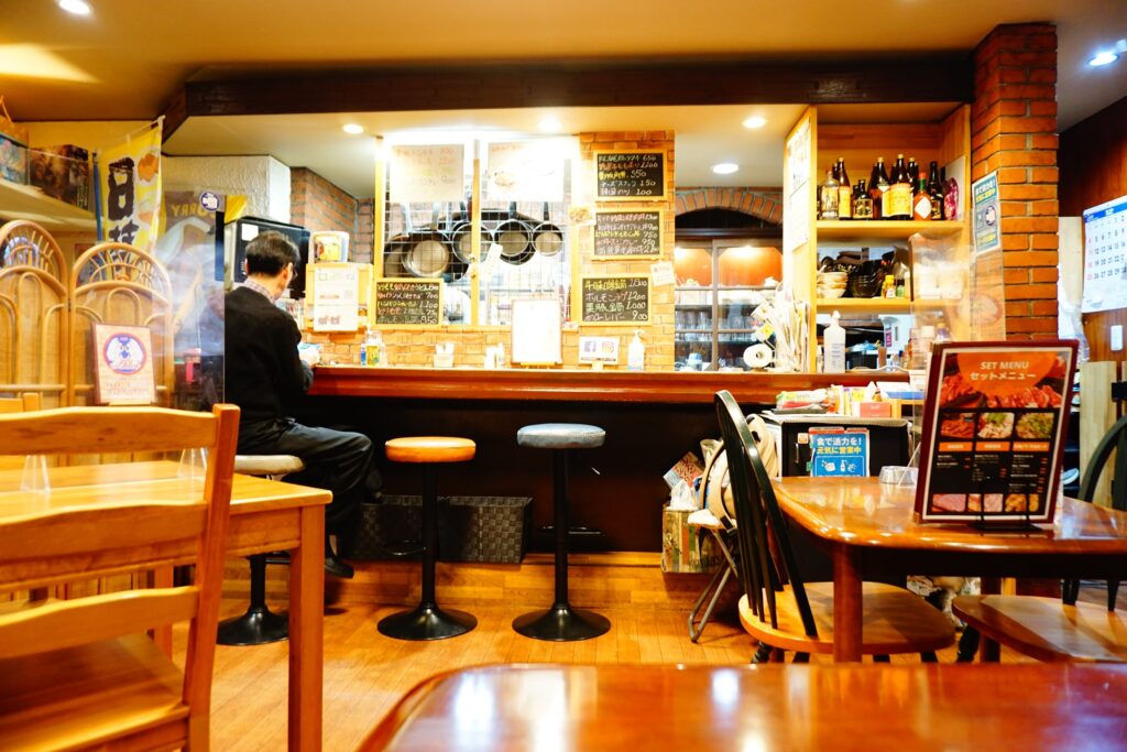 距離感がとても近くアットホームな店内