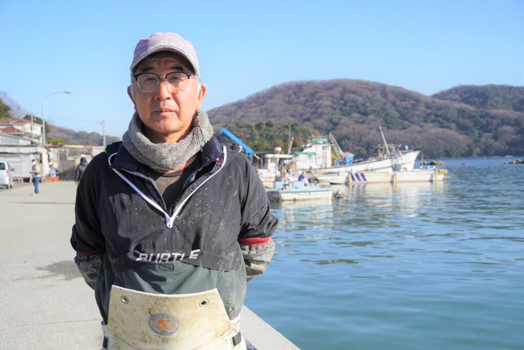 上田水産代表 上田武司氏