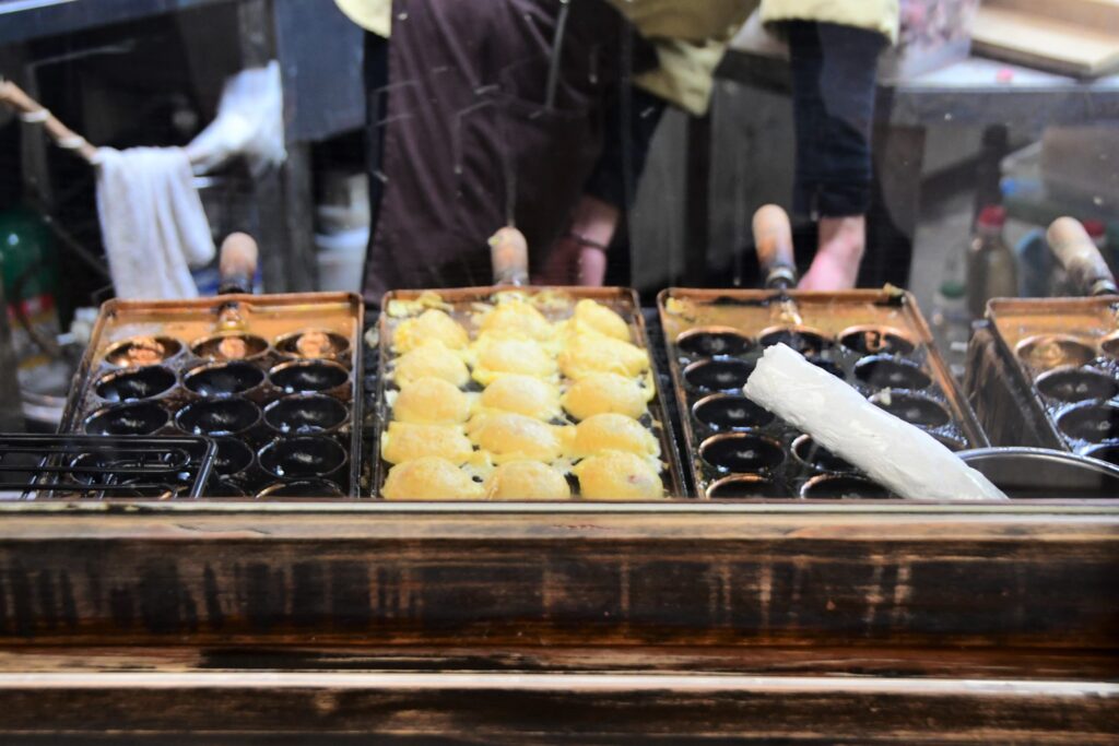 明石焼き調理2