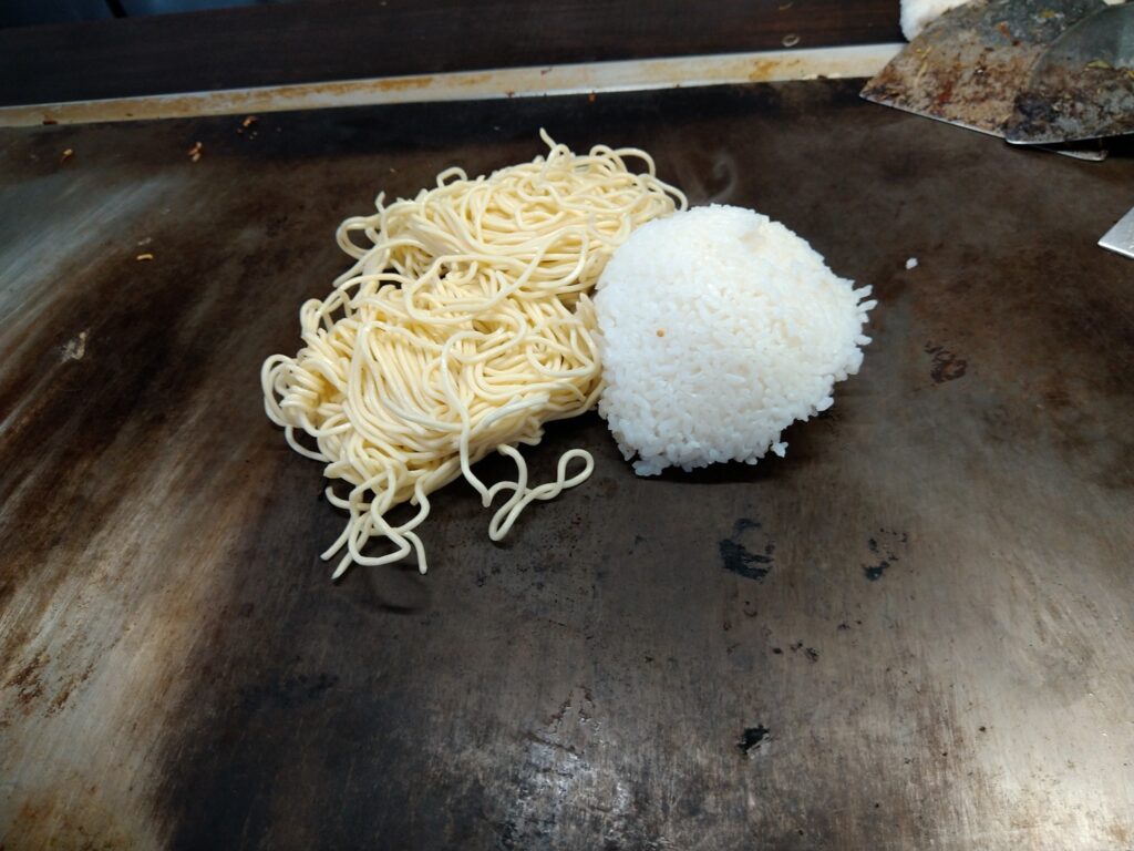 ご飯とそば