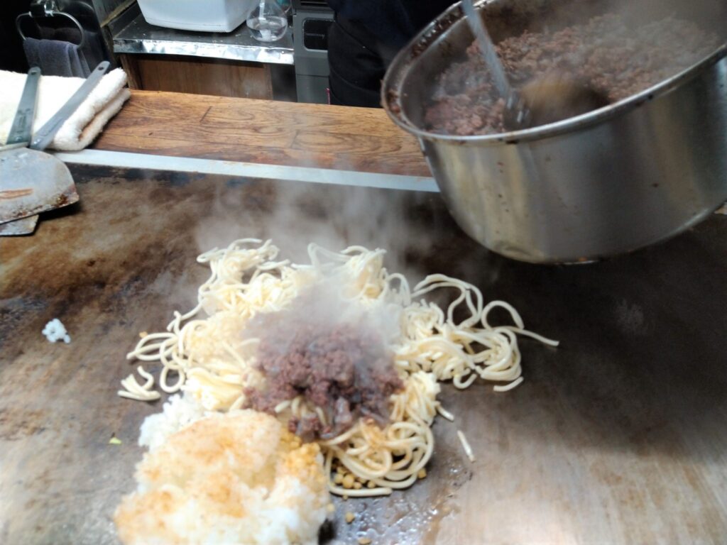 ぼっかけを投入