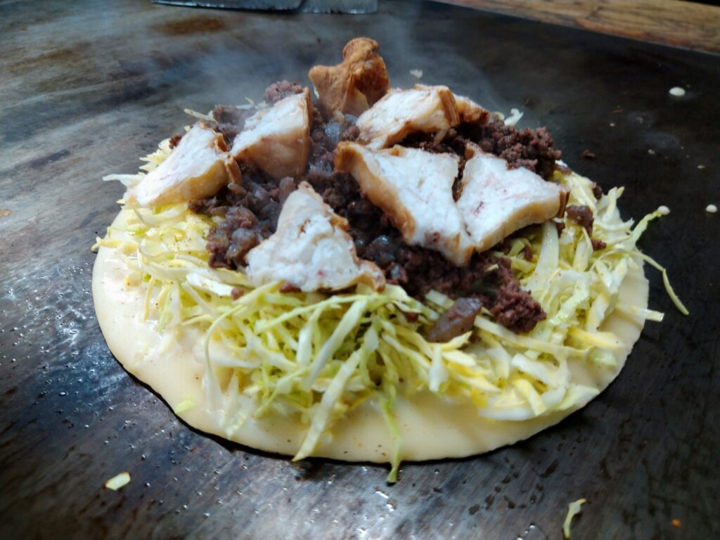 油かす投入