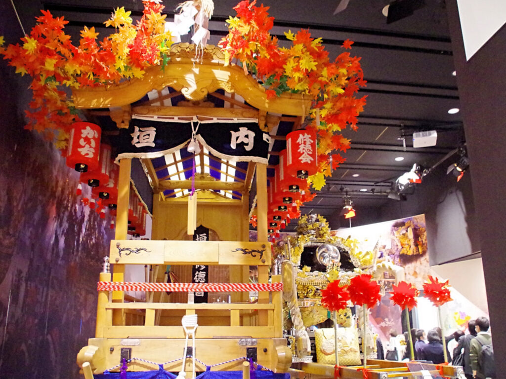 姫路の祭りに登場する檀尻・屋台