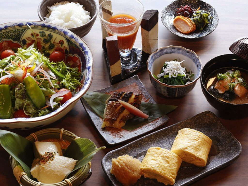 朝食の一例