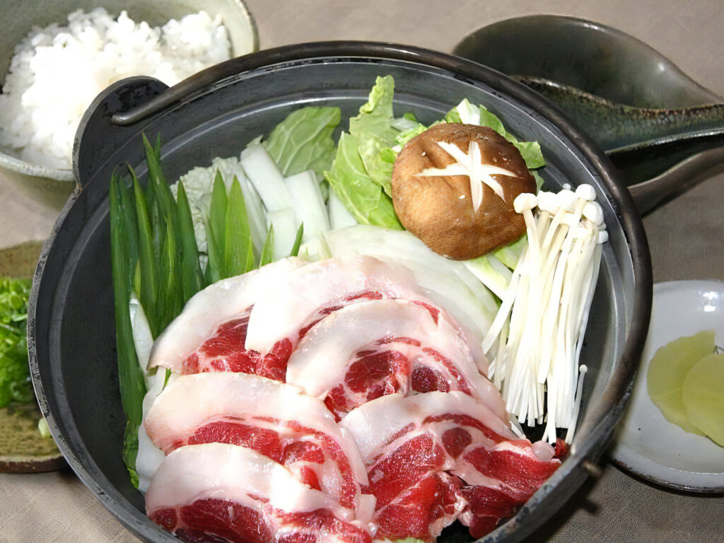 『しし肉うどん』（1,760円）