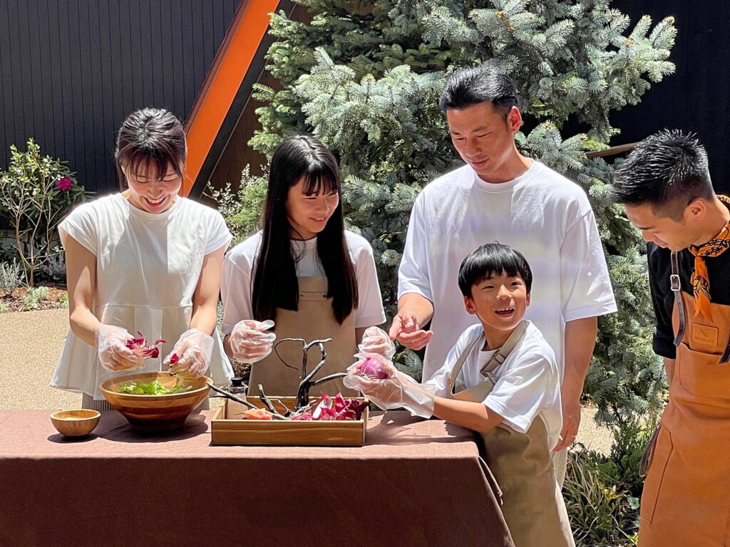 家族連れ
