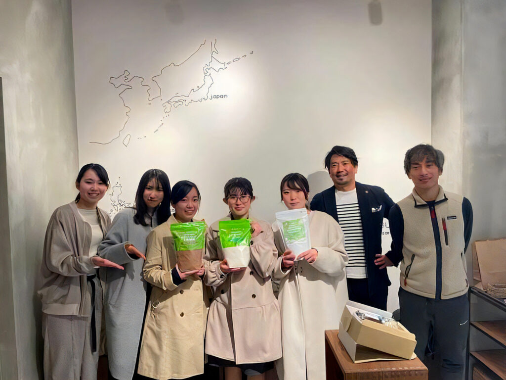 『ココチョコサンド』を一緒に開発したメンバー