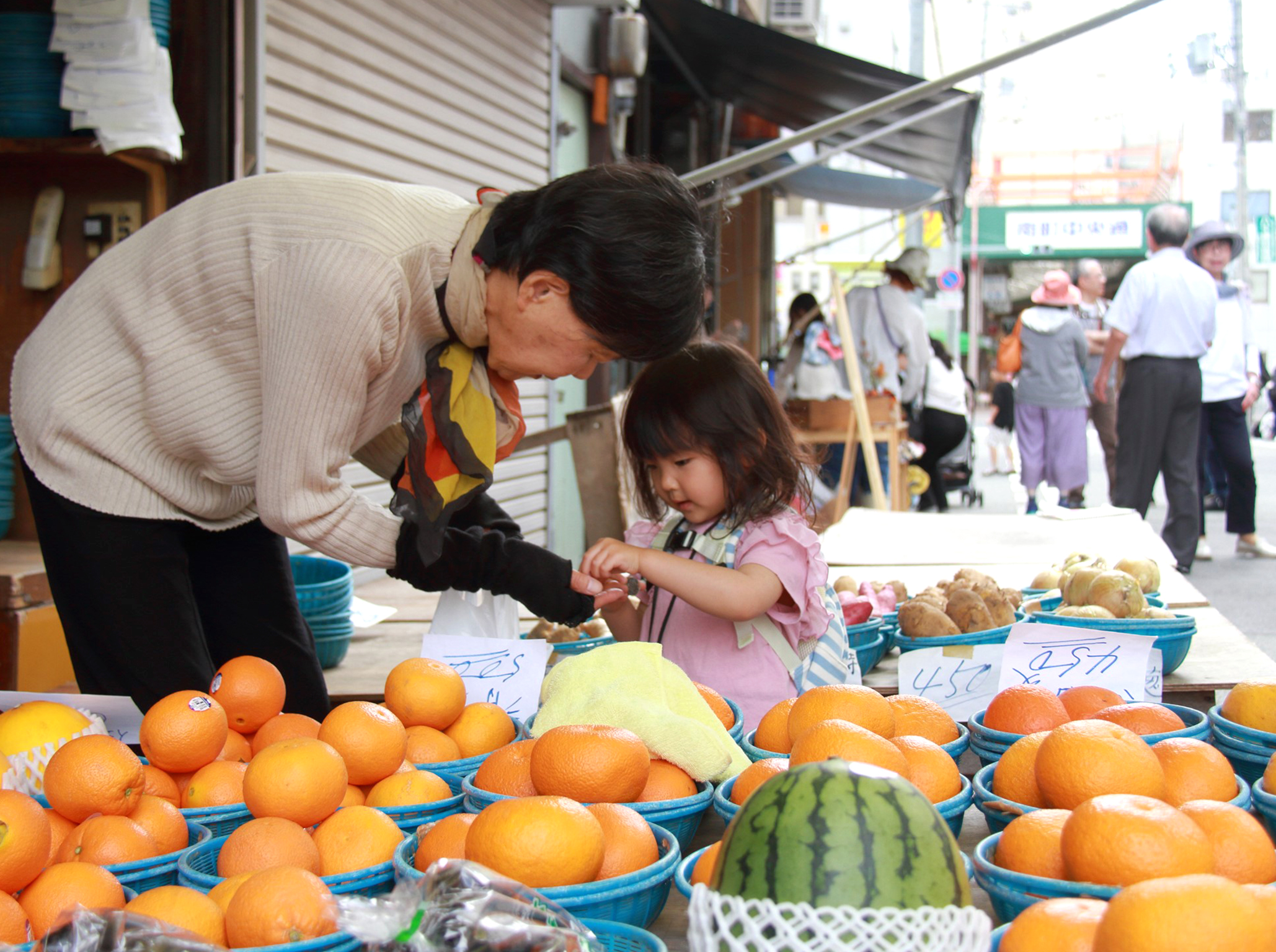姫路駅の西、かつて卸売市場として栄えた「旧市」