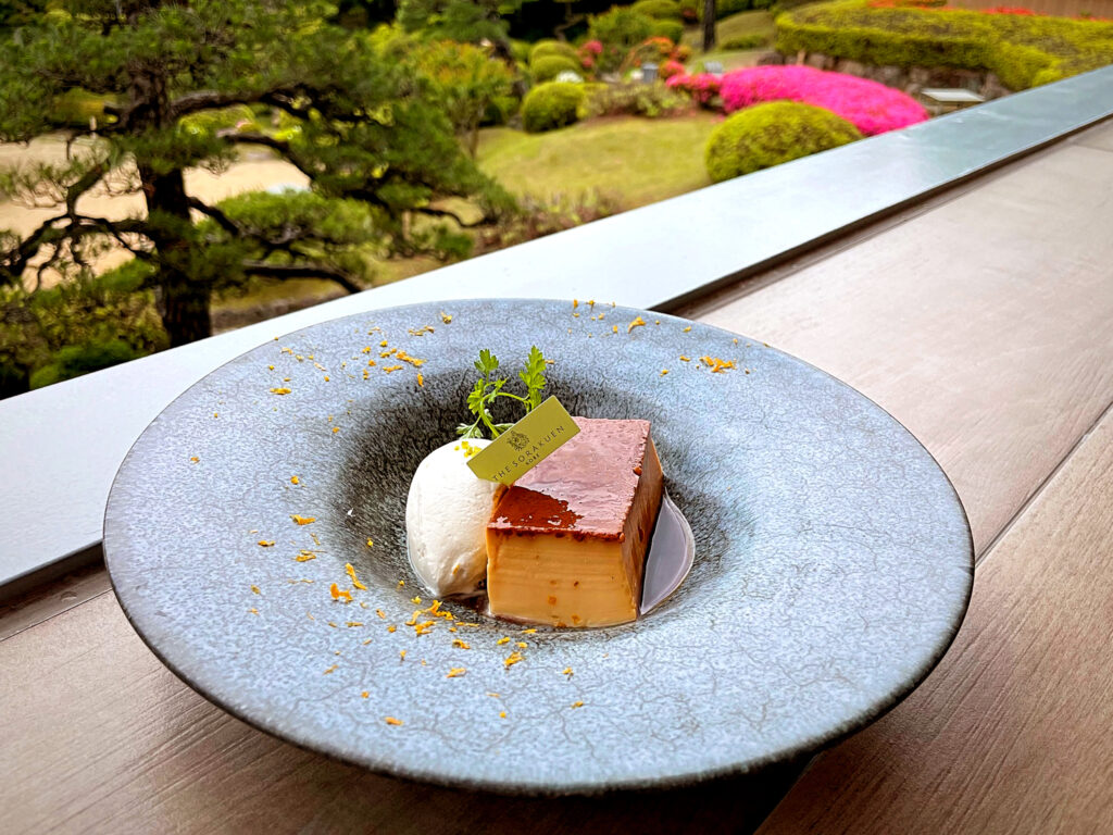 「自家製プリン」（550円）
