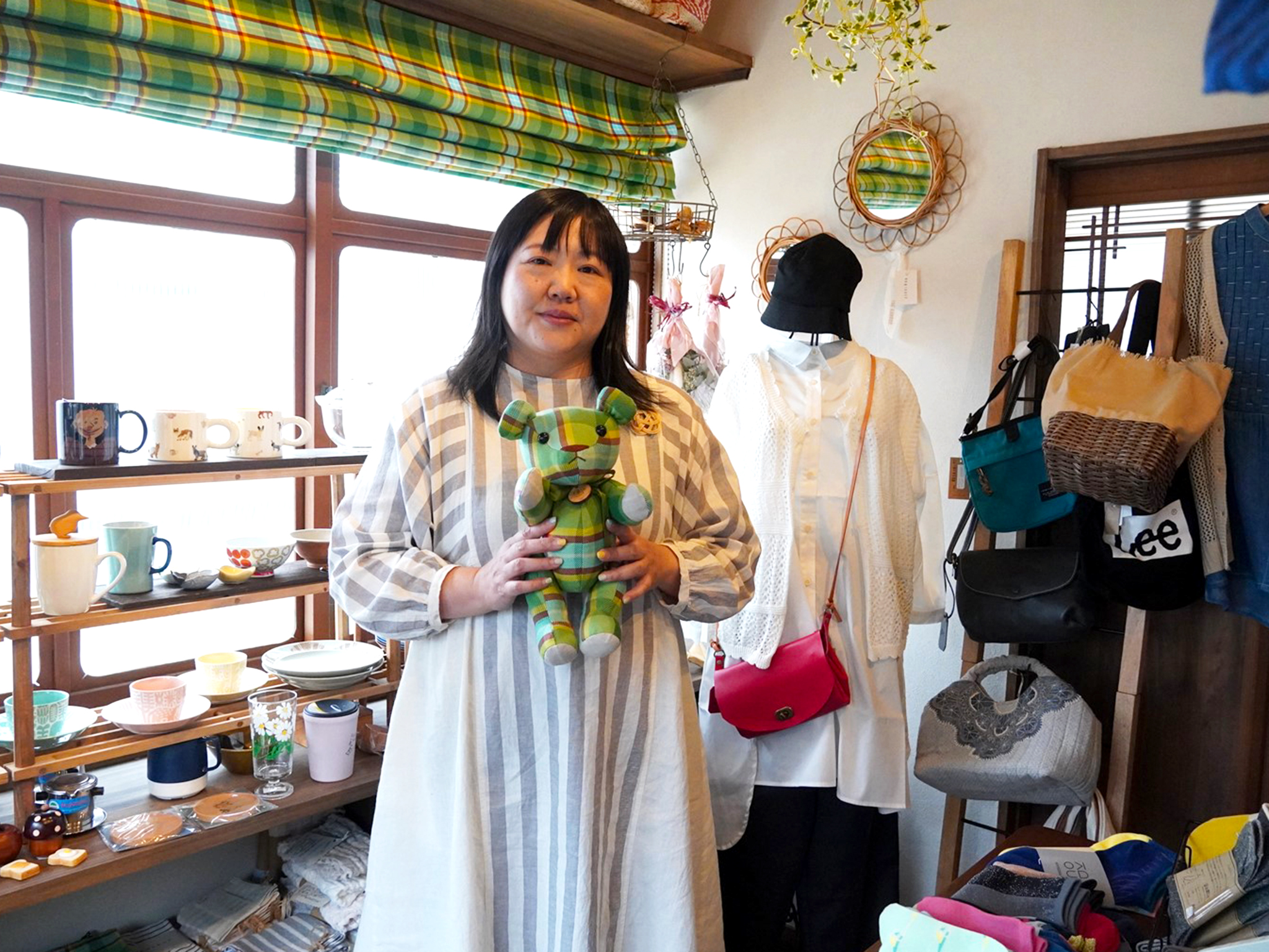 タカタータン委員会委員長と多可町観光交流協会副会長を兼務する小谷直美さん