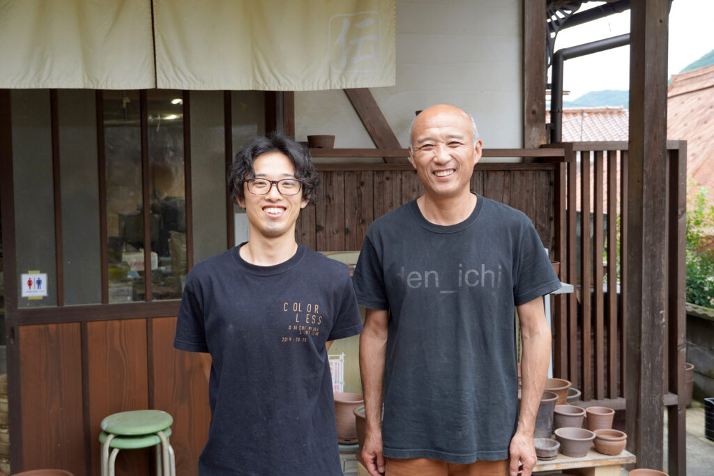 息子の弘通さんと