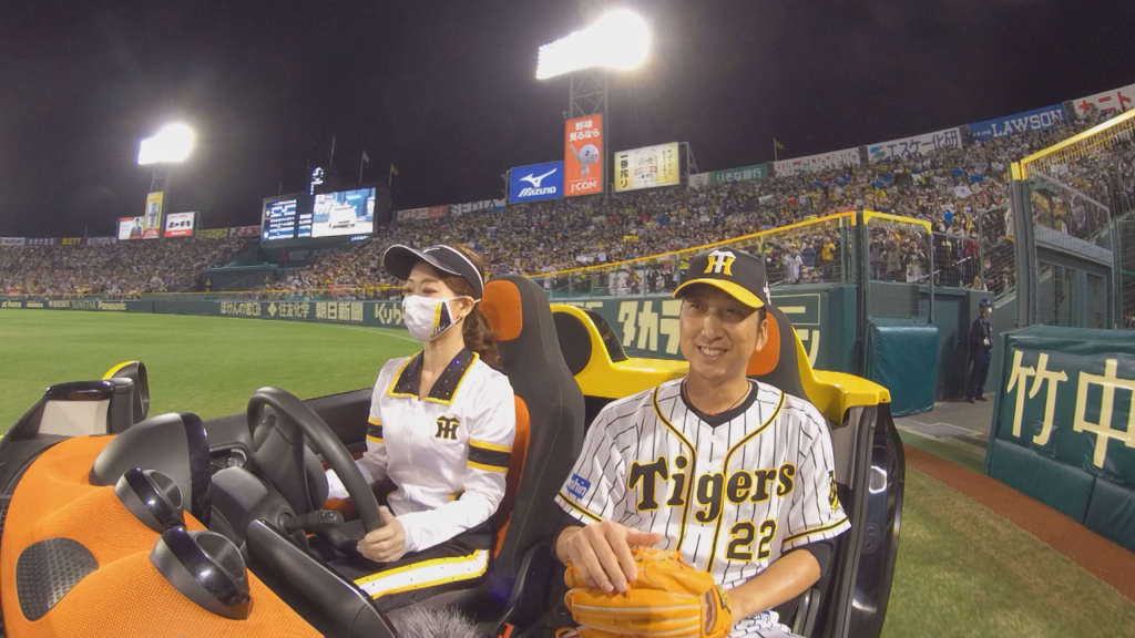 藤川球児選手の引退試合（VR）
