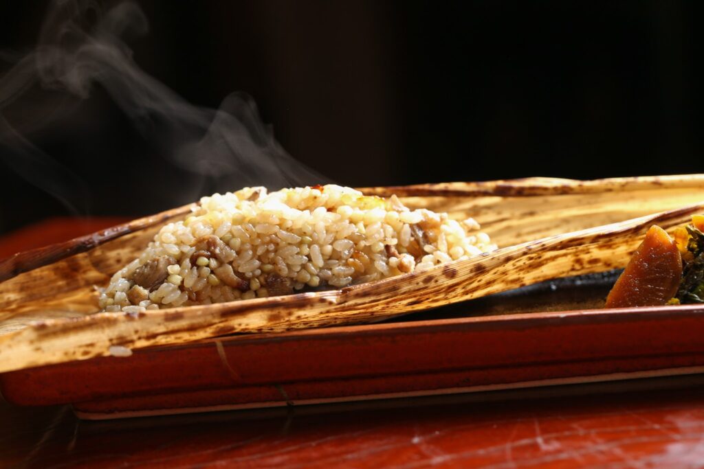 『鴨ごはん一姫』（550円）（撮影：草田康博）