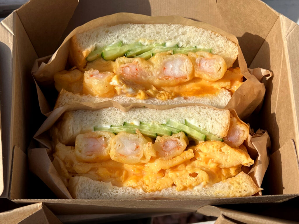 『エビマヨのサンド』800円