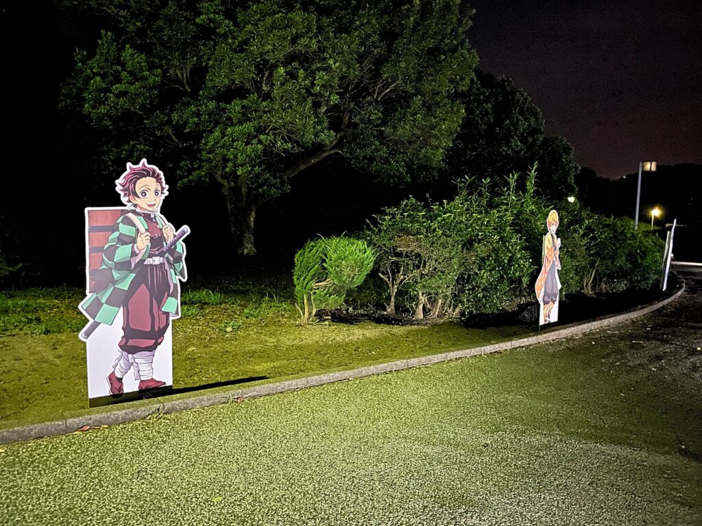 終了後は好きなキャラクターと記念撮影ができる