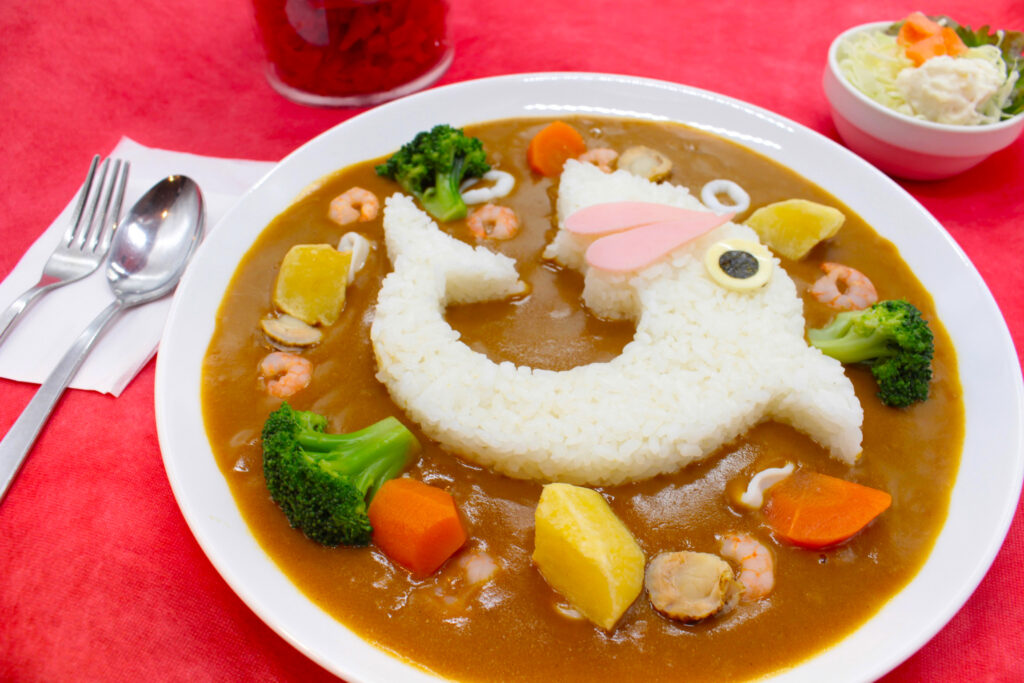 写真提供：『グリーニア』／見た目もかわいいフィッシャーズのカレー