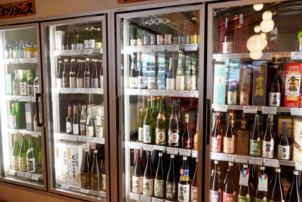 兵庫の地酒コーナー
