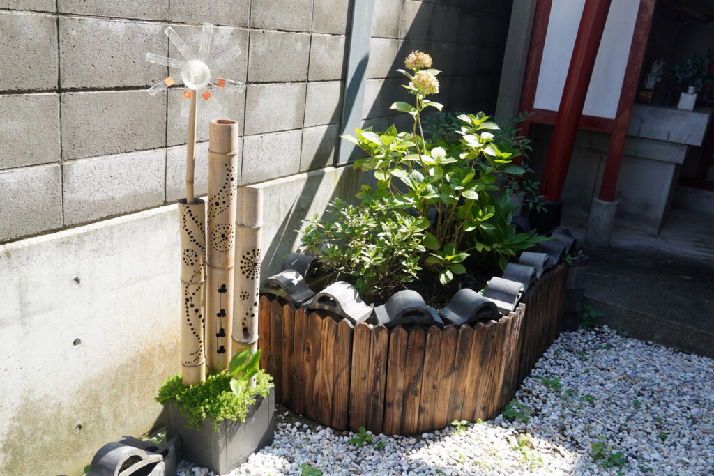 竹灯籠の作品