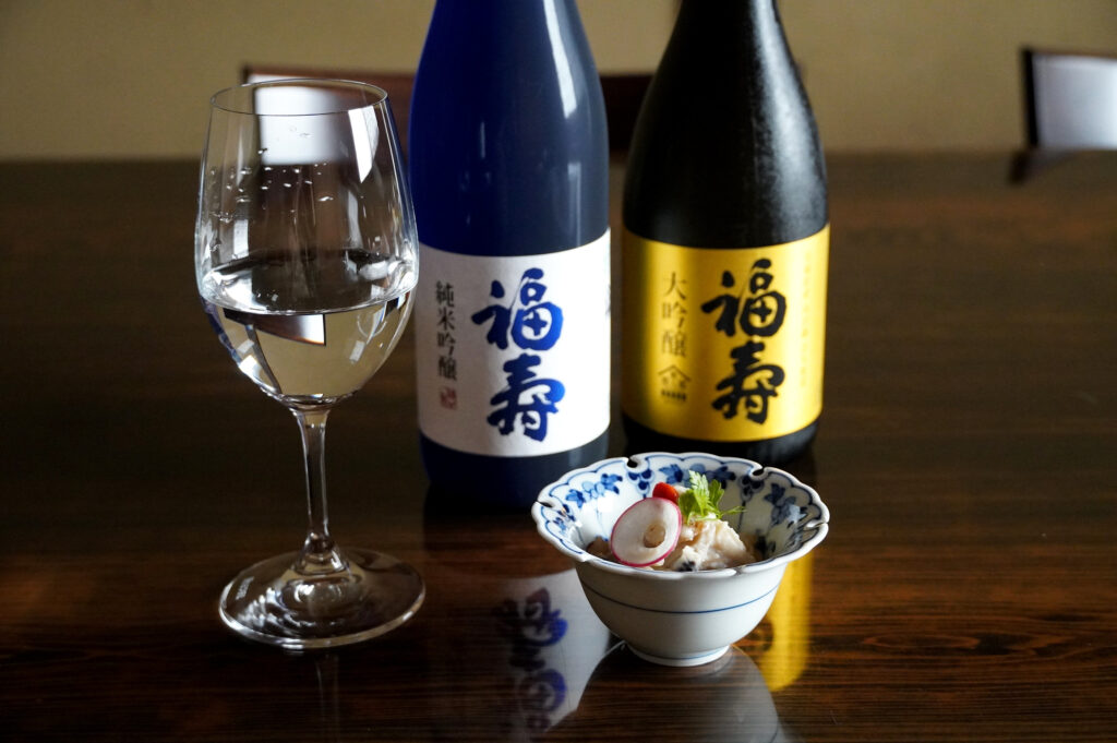 『ホタテ貝の酒粕あえ』（880円）