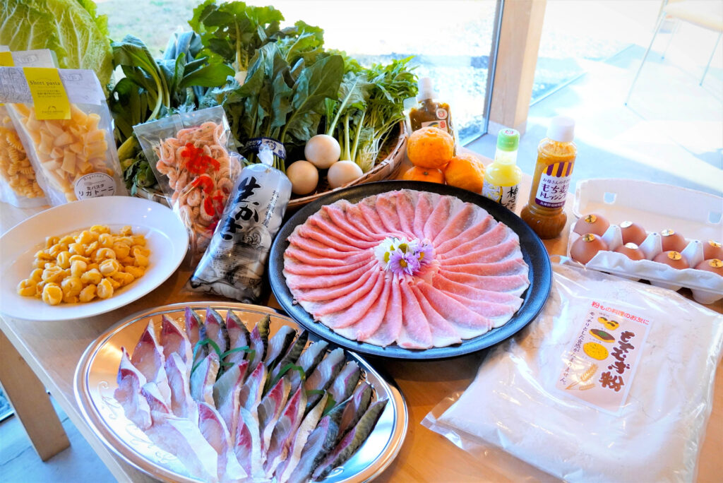 食材の集合写真