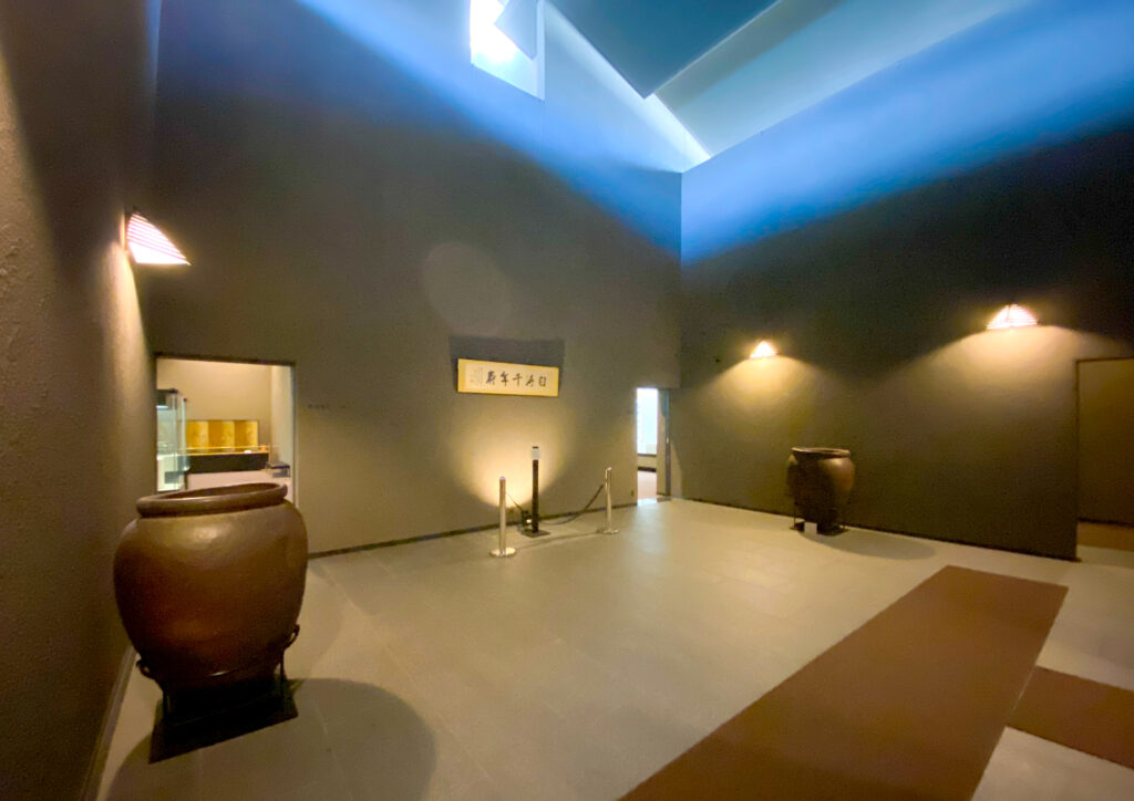 記念館の展示の様子
