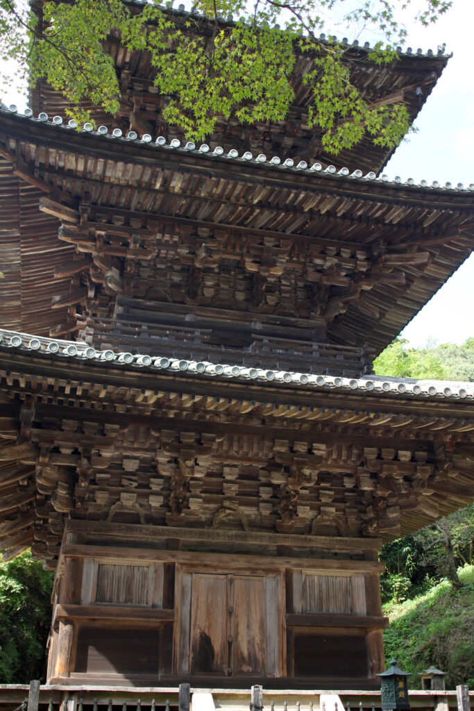 国宝の三重塔