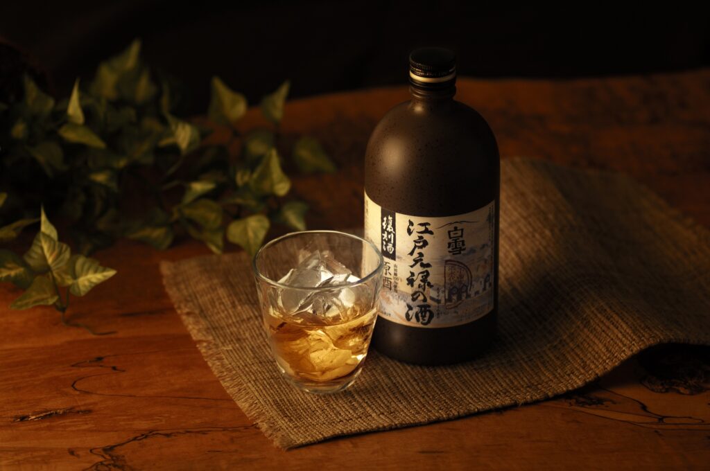 写真提供：小西酒造／『江戸元禄の酒』（復刻酒）原酒（720ml／3,300円）