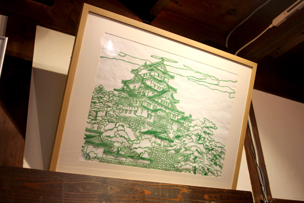 バランで製作した姫路城
