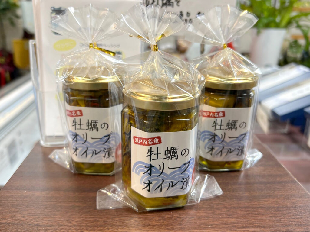 『牡蠣のオリーブオイル漬』1,080円