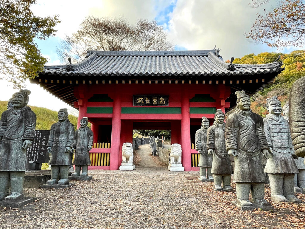 万里の長城への入口