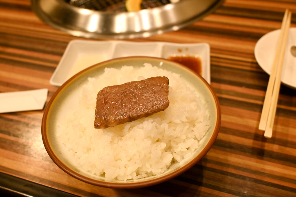 ご飯と焼肉。1＋1が5にも10にもなる約束された組み合わせ