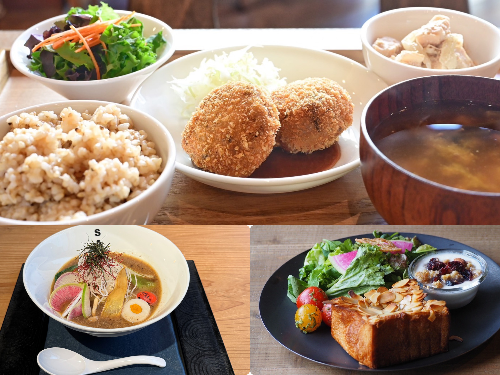をご紹介。地元食材を使った料理や、ヴィーガン料理、姫路名物アーモンドバター を使ったトーストを提供している3店
