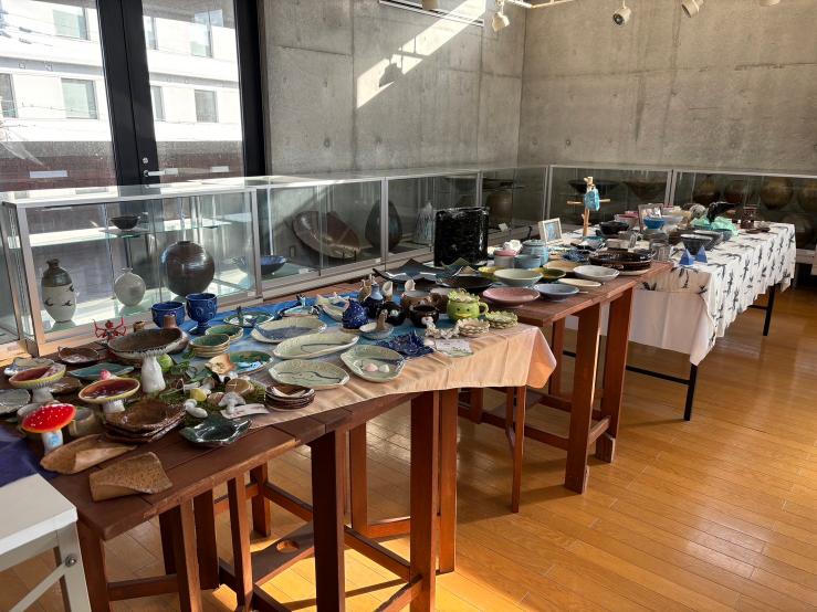 2階にある展示スペースの様子
